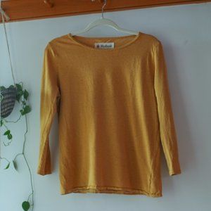 Marigold Boat Neck Shirt, Mollusk California